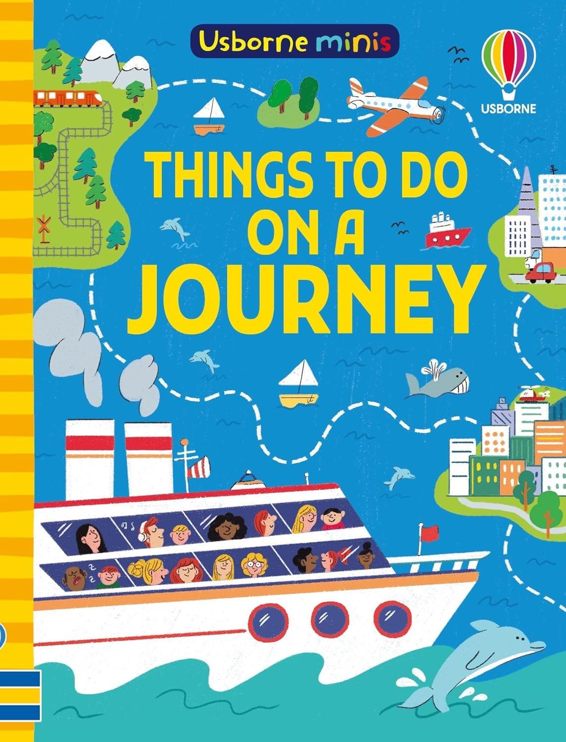 Usborne Minis: Things To Do On A Journey Book