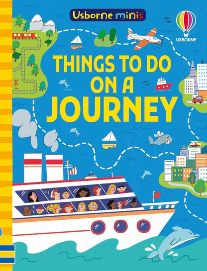 Usborne Minis: Things To Do On A Journey Book