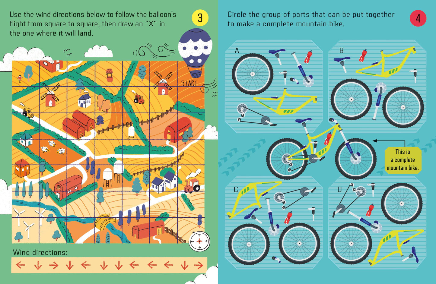 Usborne Minis: Things To Do On A Journey Book