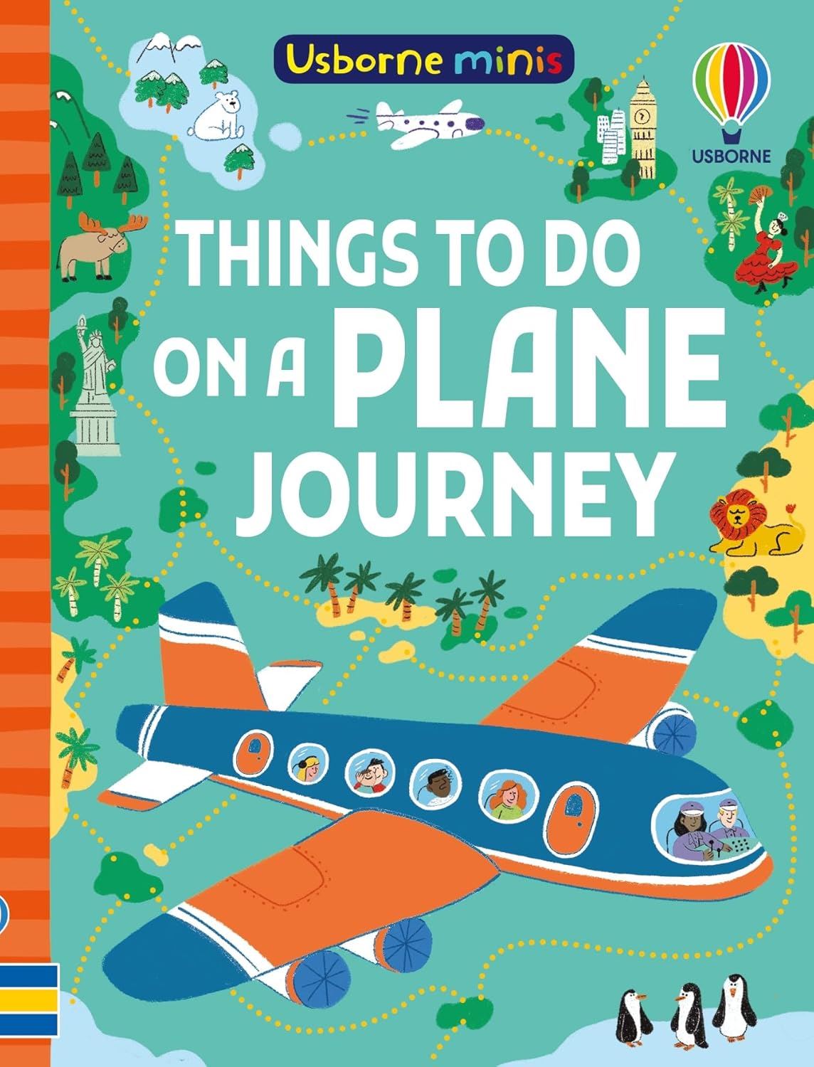 Usborne Minis: Things To Do On A Plane Journey Book