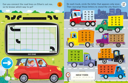 Usborne Minis: Things To Do On A Car Journey Book