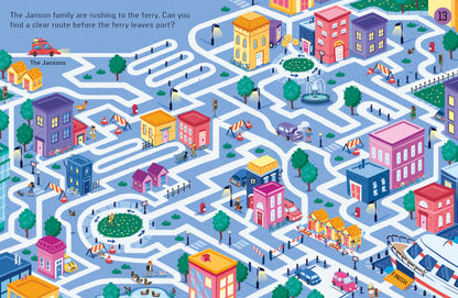 Usborne Minis: Things To Do On A Car Journey Book