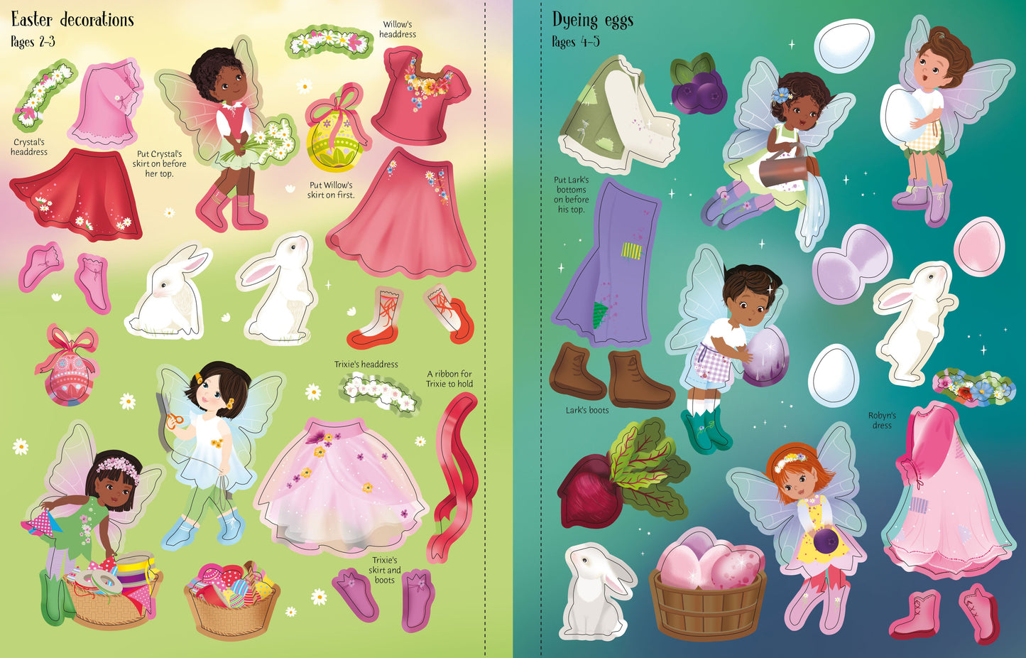 Sticker Dolly Dressing: Easter Party (Pb) Sticker Book