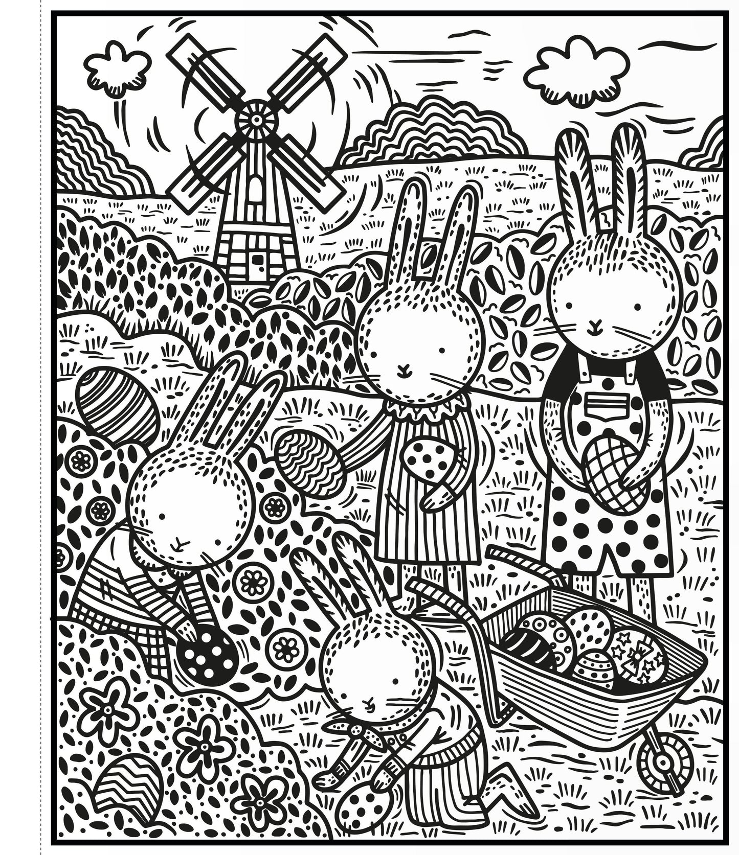Easter Bunnies Magic Painting Book (Pb)