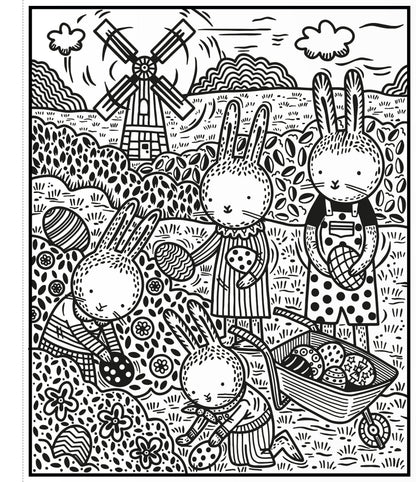 Easter Bunnies Magic Painting Book (Pb)