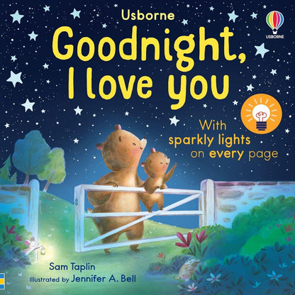 Goodnight I Love You (Sparkly Lights) Board Book