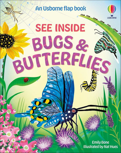 See Inside Bugs And Butterflies Lift Flap Board Book