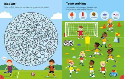 Big Activity Book Football (Pb)