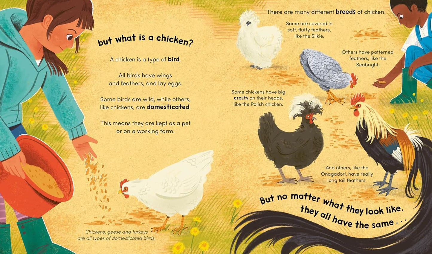 Watch Me Grow: Chickens (Hb) Book