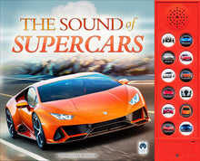 Sound Of Supercars (Sound Book) (Hb) Book