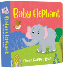 Finger Puppet Baby Elephant Board Book