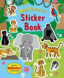 Sticker Activity Wild Animals Book