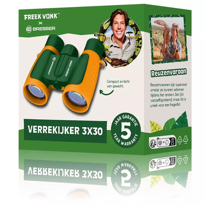 Bresser Freek Vonk 3x30 Children's Binoculars With Pouch