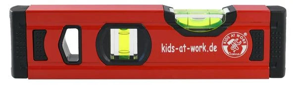 Kids At Work Alu Spirit Level Red 20 Cm