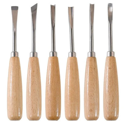 Kids At Work Carving Tool Set 6 Pcs. New