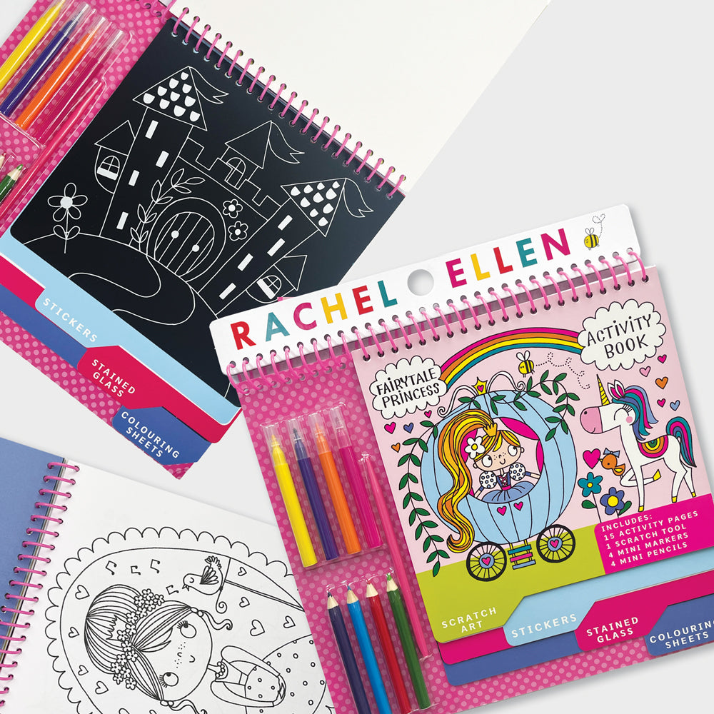 Rachel Ellen Fairytale Princess Activity Book