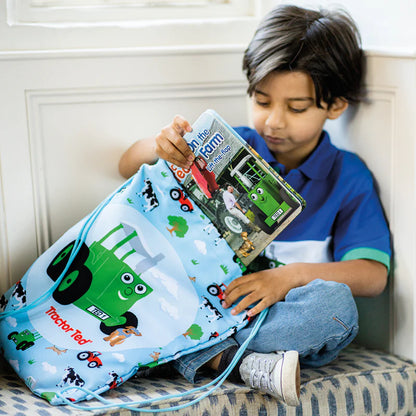 Tractor Ted Drawstring Activity Bag