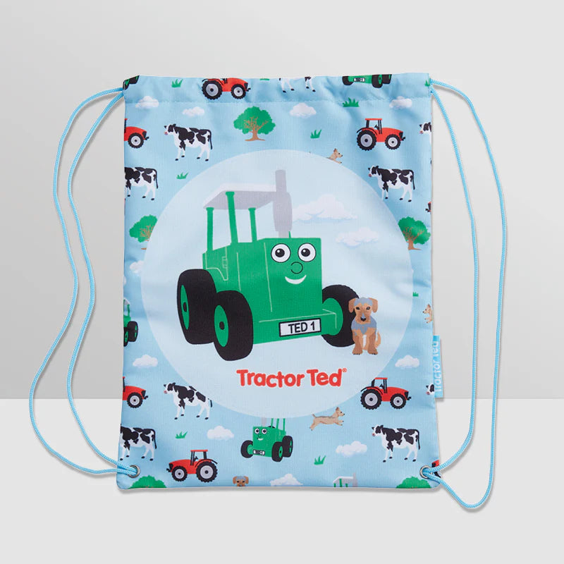 Tractor Ted Drawstring Activity Bag