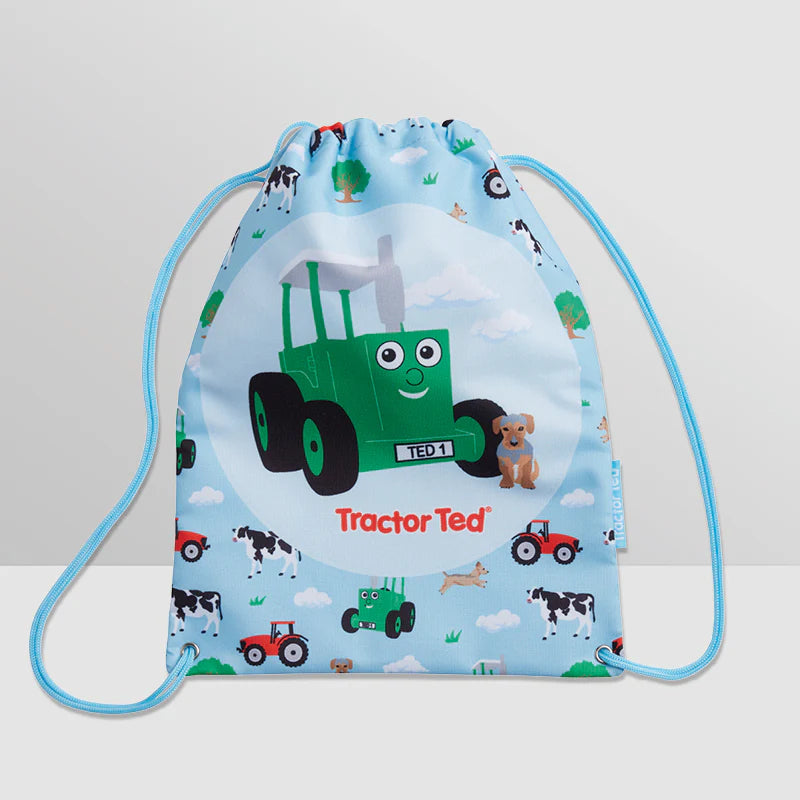 Tractor Ted Drawstring Activity Bag