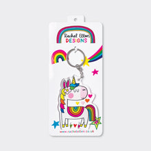 Rachel Ellen Acrylic Keyrings - Unicorn