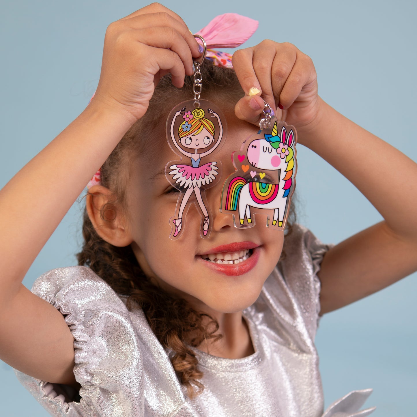 Rachel Ellen Acrylic Keyrings - Unicorn