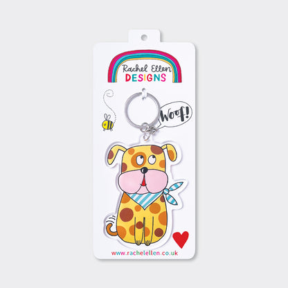 Rachel Ellen Acrylic Keyrings - Dog