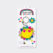 Rachel Ellen Acrylic Keyrings - Flower