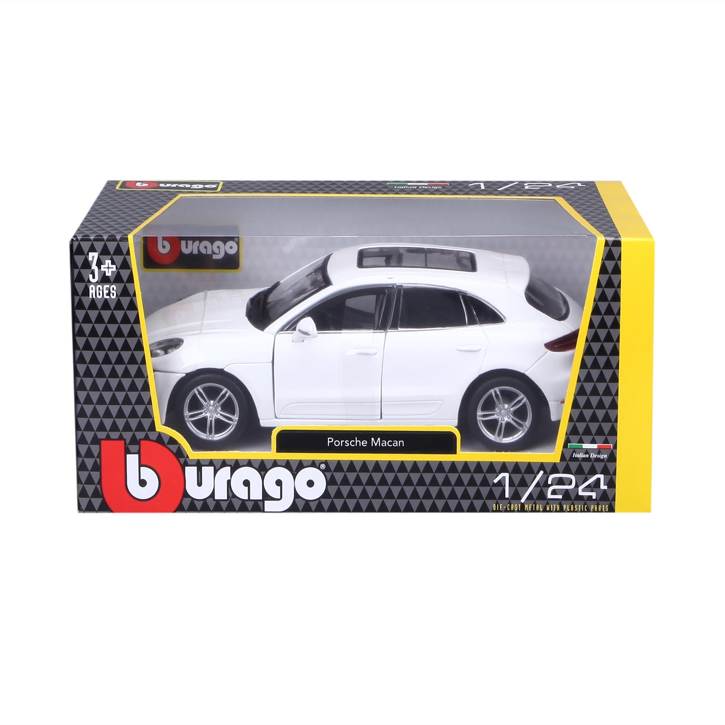 Bburago 1:24 Porsche Macan White