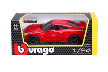 Bburago 1:24 Nissan Gt-R 2017 Red