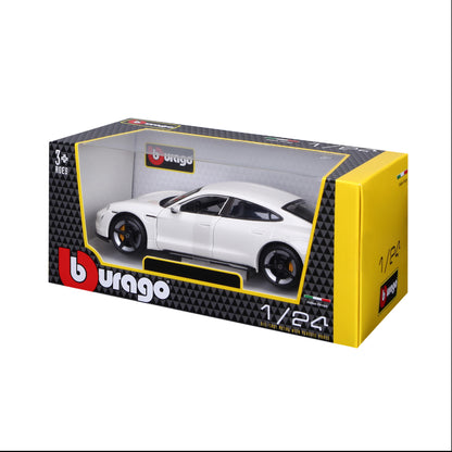 Bburago 1:24 Porsche Taycan White