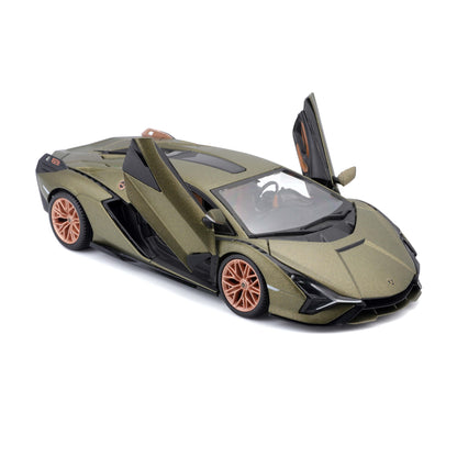Bburago 1:24 Lamborghini Sian FKP 37 Green