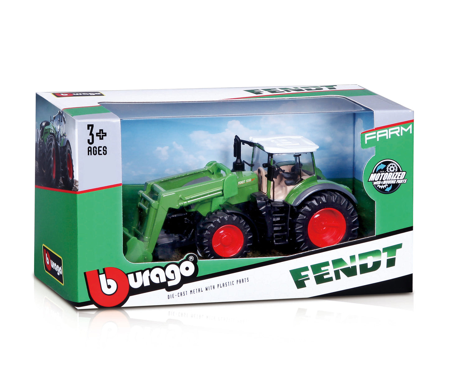 Bburago Fendt 1050 Vario Tractor With Front Loader