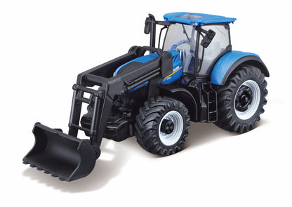 Bburago New Holland T7.315 Hd Tractor With Front Loader