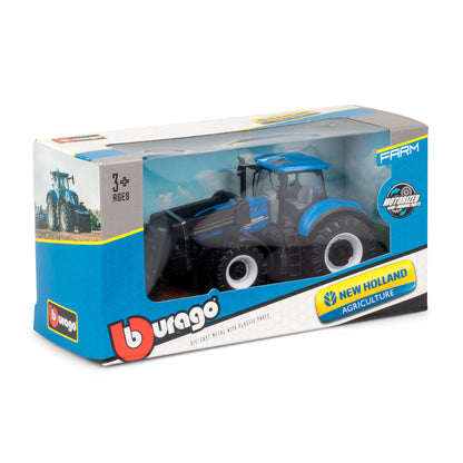 Bburago New Holland T7.315 Hd Tractor With Front Loader