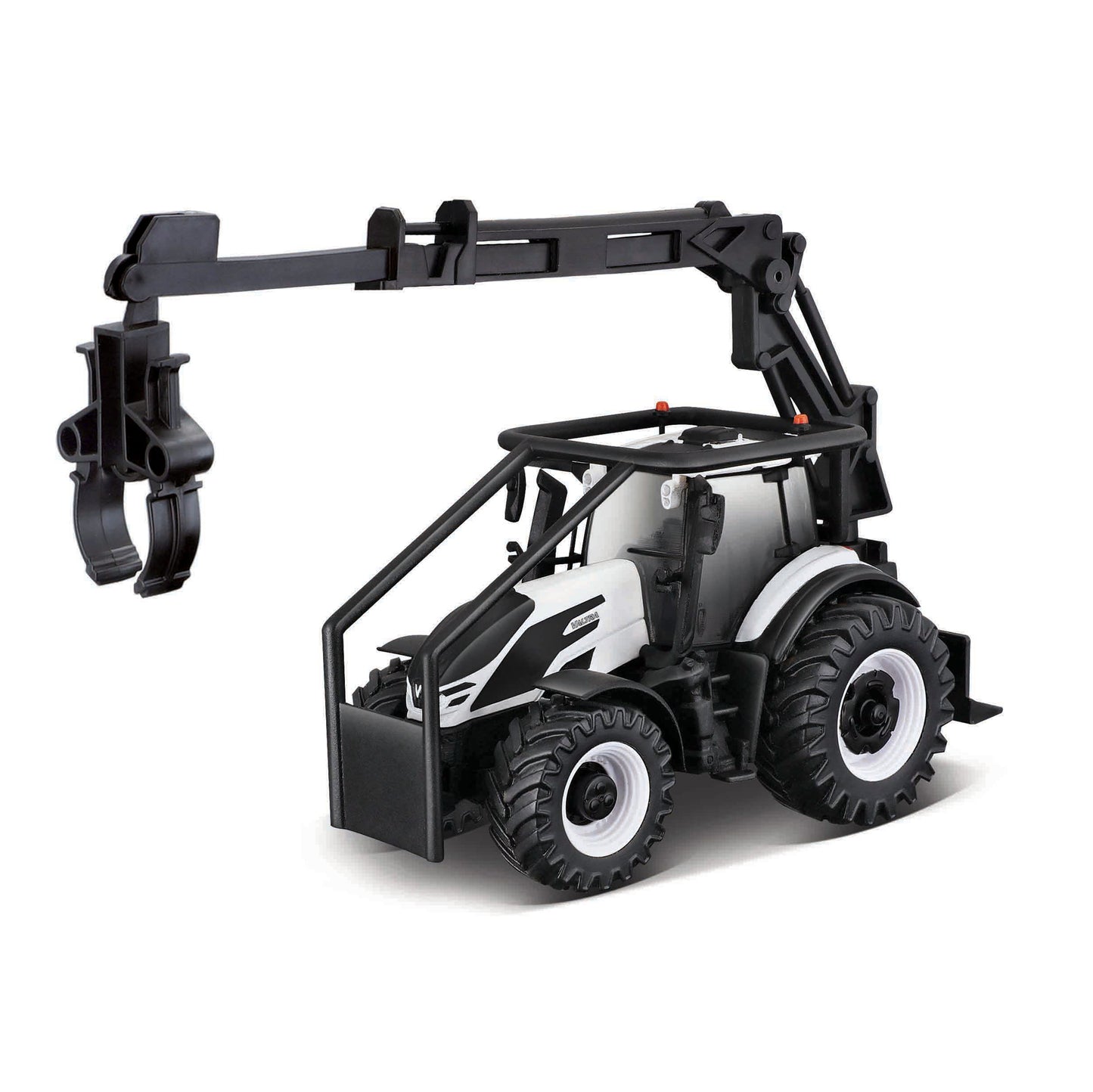 Bburago Valtra Tractor  N174 With Front Loader Log & 3 Logs