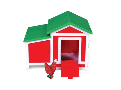 Bburago New Holland Farmland Playset With Chicken Coop