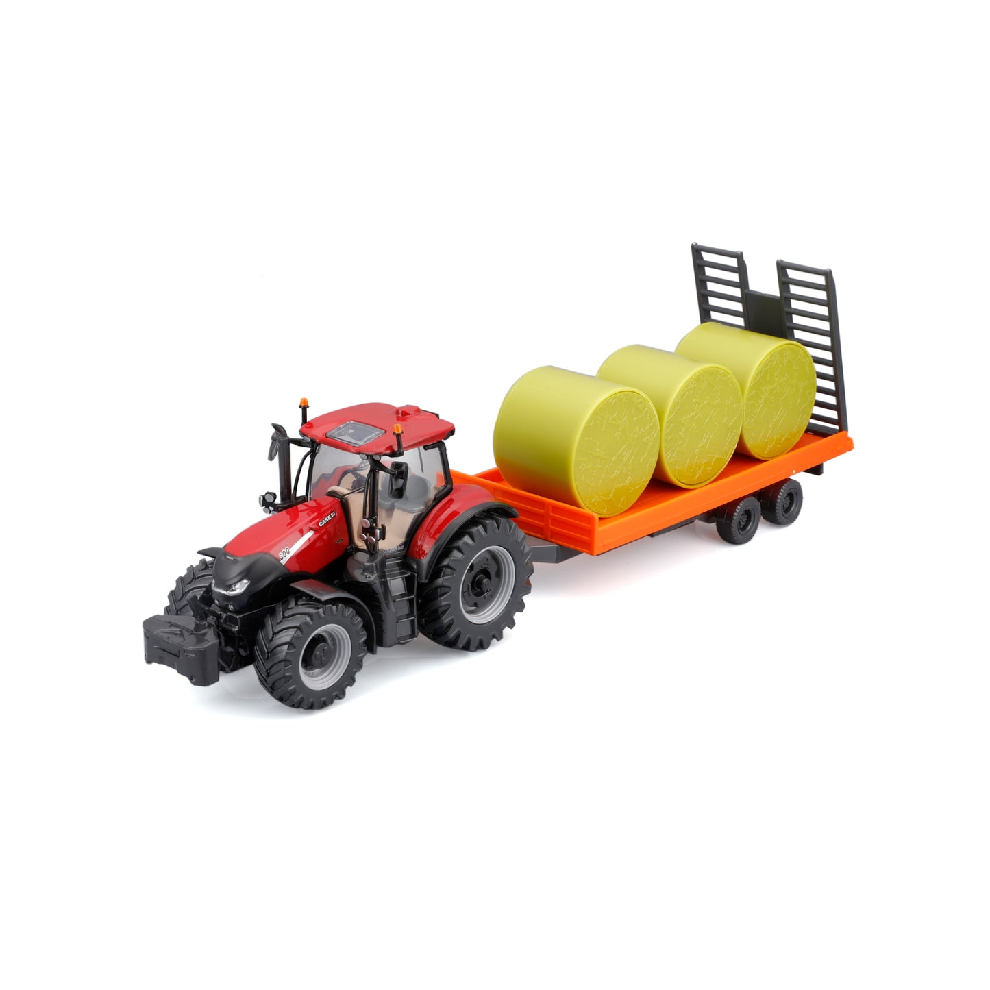 Bburago Case Hi Optum 300 Cvx Drive Tractor With Trailer