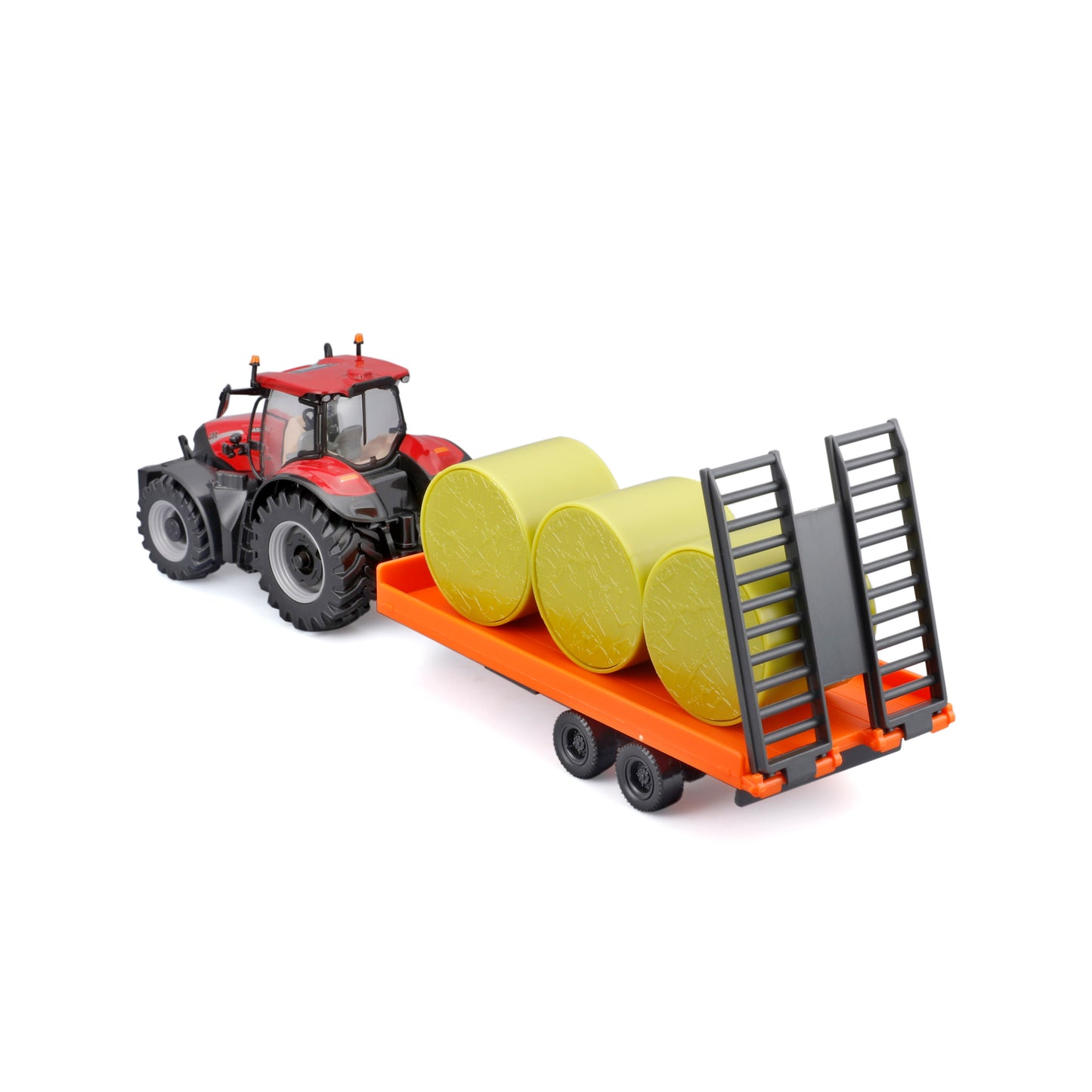 Bburago Case Hi Optum 300 Cvx Drive Tractor With Trailer