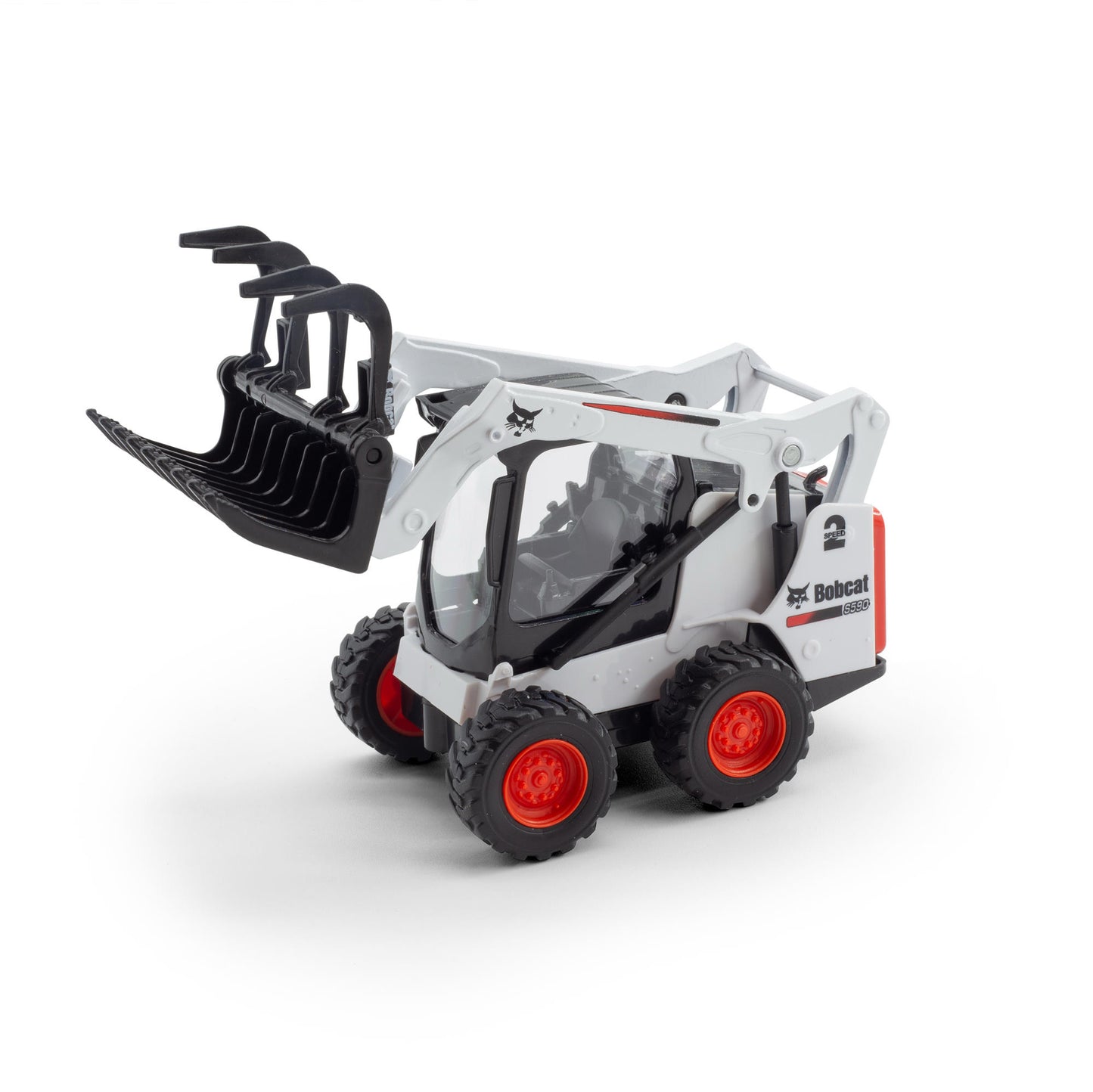 Bburago 10Cm S590 Skid-Steer Loader W/Grapple
