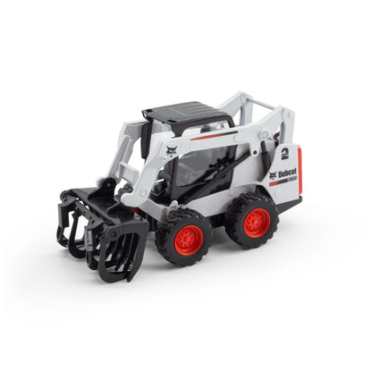 Bburago 10Cm S590 Skid-Steer Loader W/Grapple