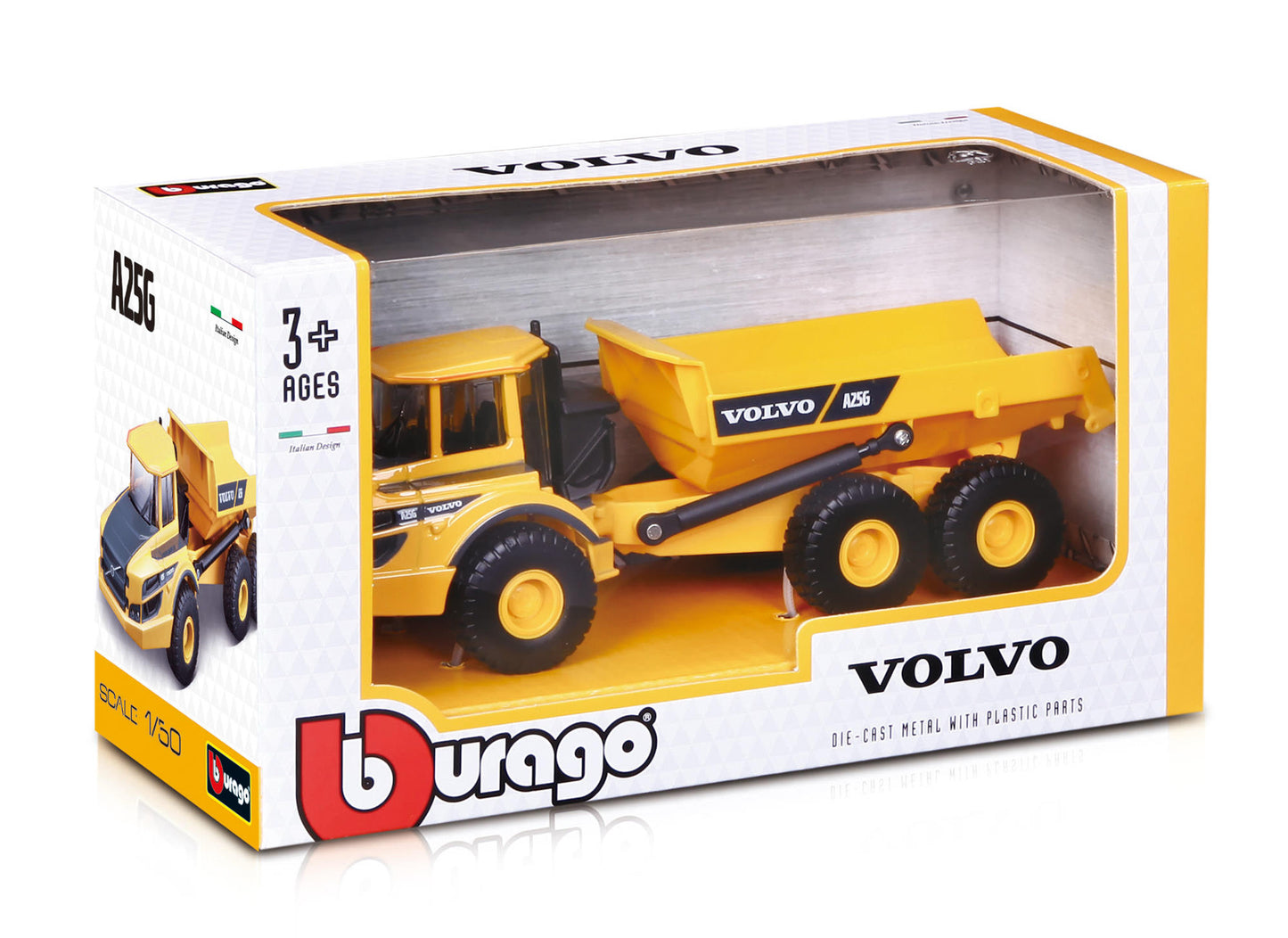 Bburago 1:50 Volvo A25G Articulated Hauler