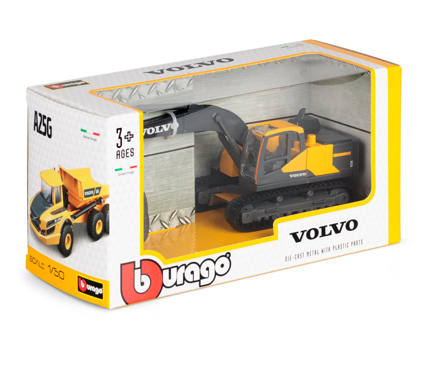 Bburago 1:50 Volvo EC220E Excavator