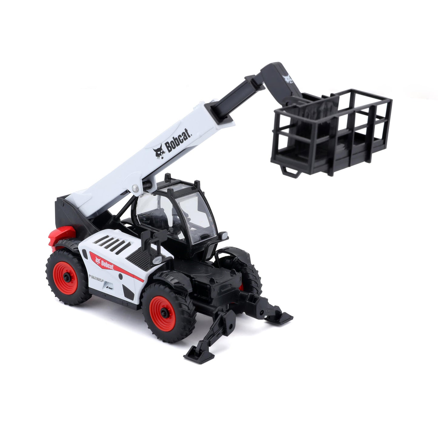 Bburago 10Cm T40.180SLP Telehandler W/Man Platform