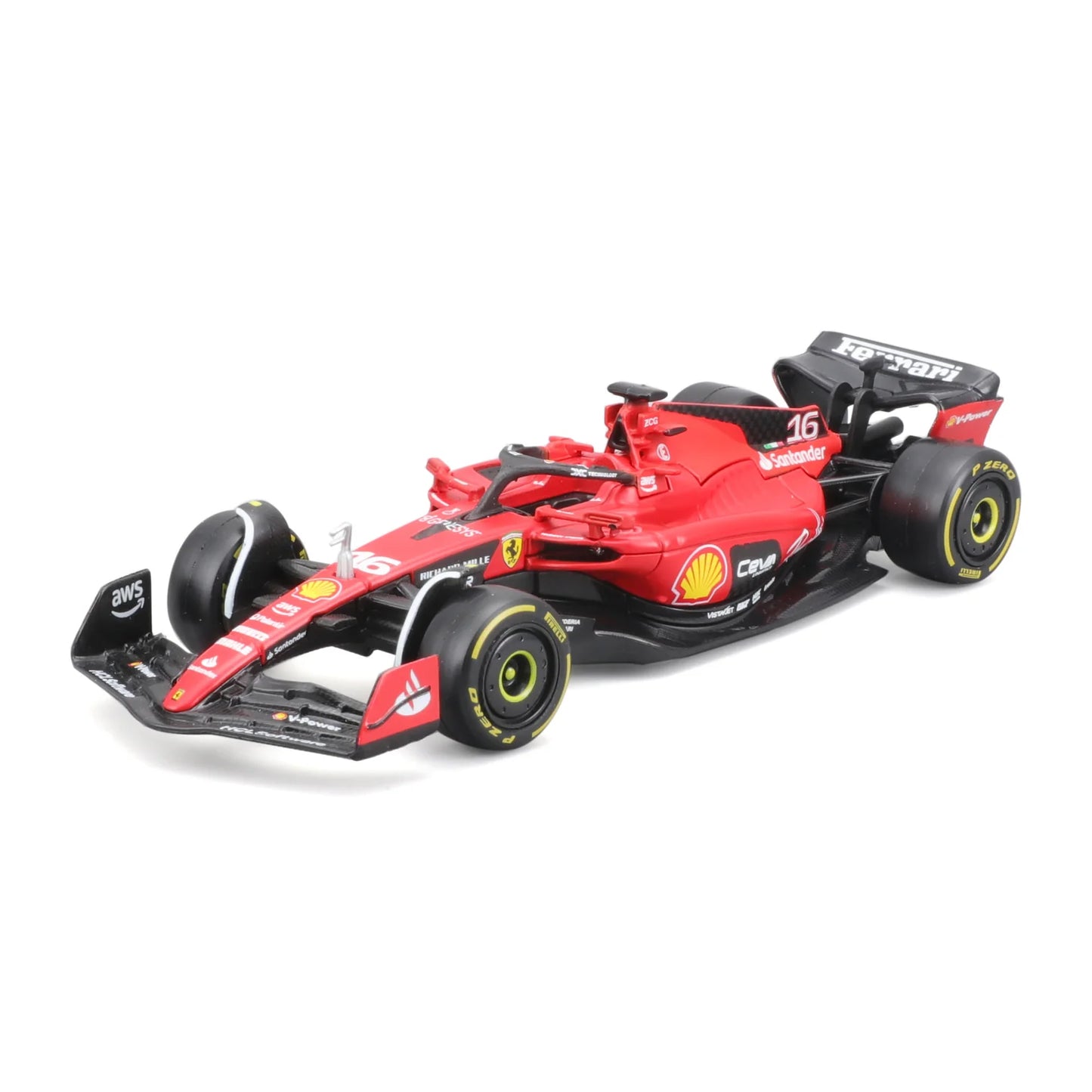 Bburago 1:43 F1 Ferrari SF-23 2023 Leclerc In Dispenser