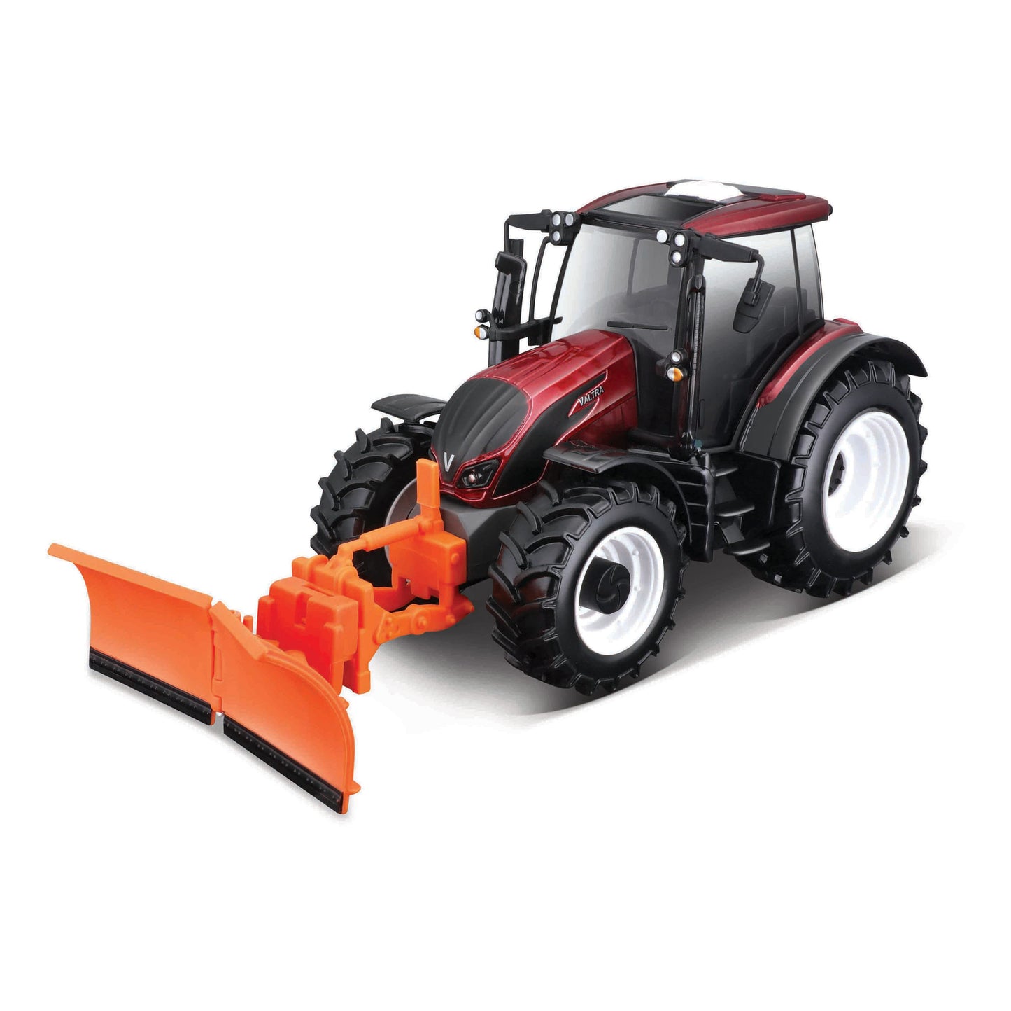 Bburago Valtra Tractor & Snow Plough
