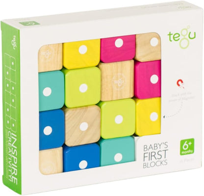 Tegu Baby’s First Blocks - 15 Piece