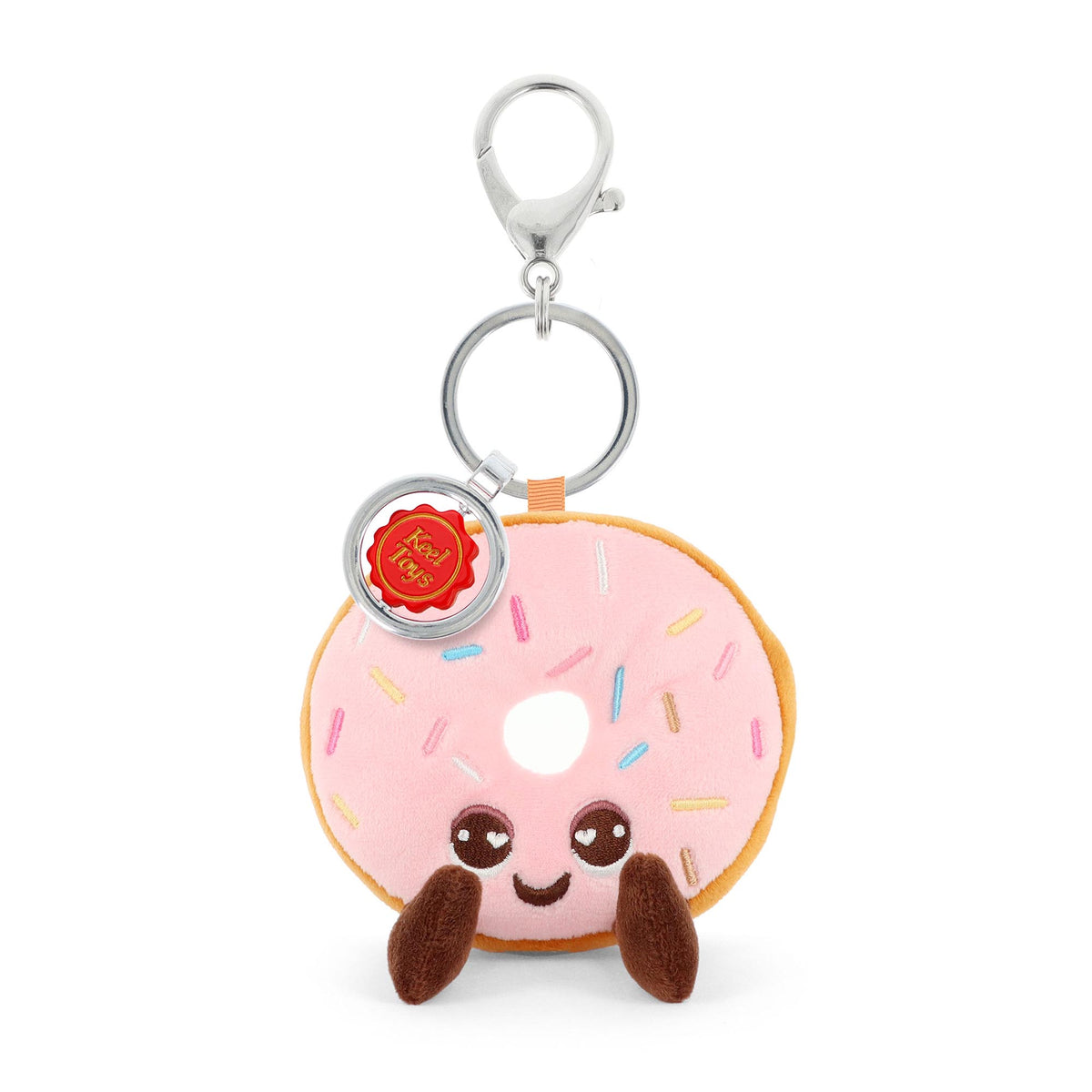 Keel Toys  12cm Keeleco Bag Charm Bakery 4 Asstd