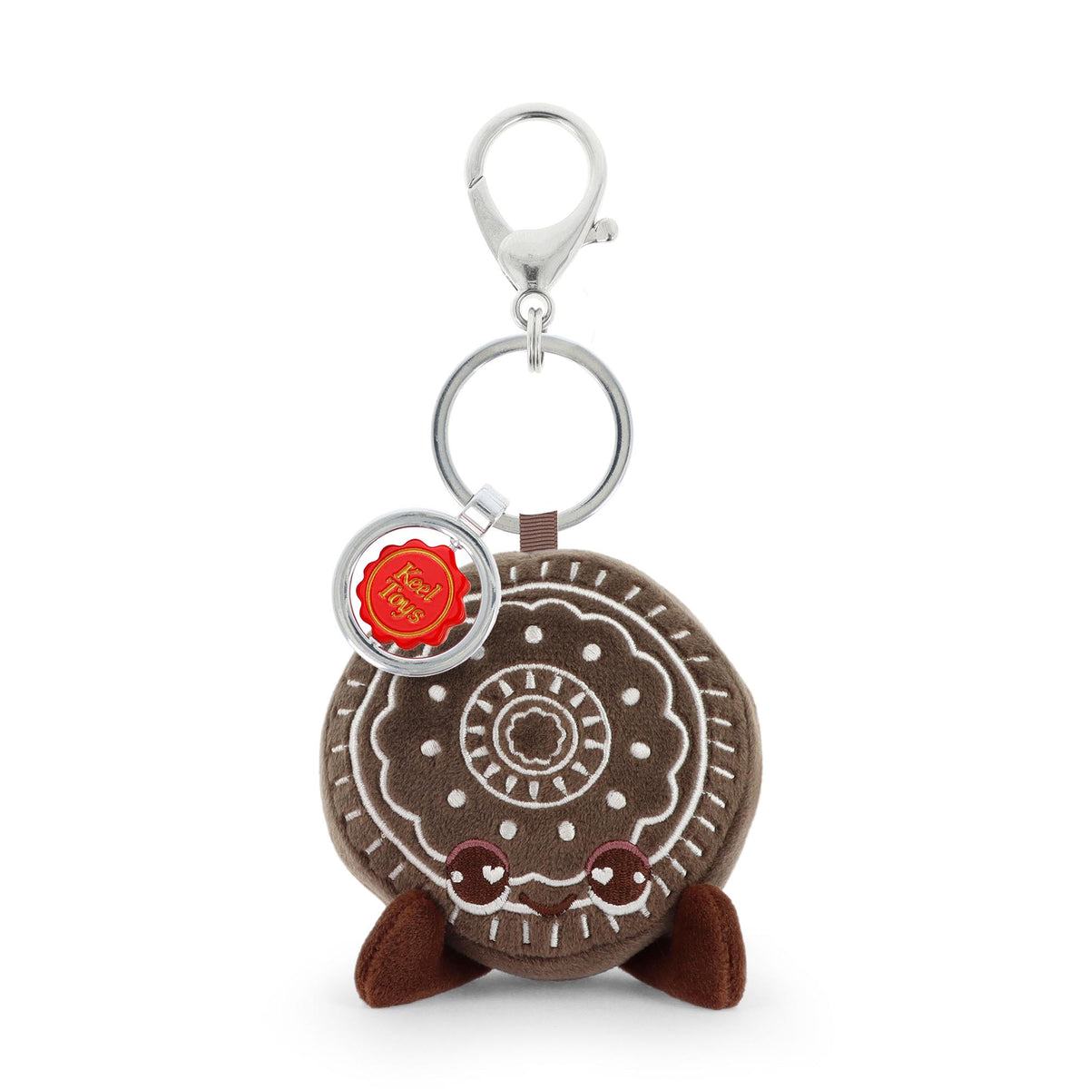 Keel Toys  12cm Keeleco Bag Charm Bakery 4 Asstd