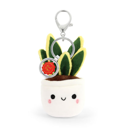 Keel Toys 12cm Keeleco Bag Charm Flower & Plant 4 Asstd