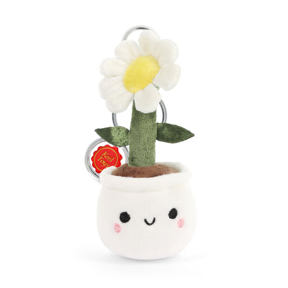 Keel Toys 12cm Keeleco Bag Charm Flower & Plant 4 Asstd
